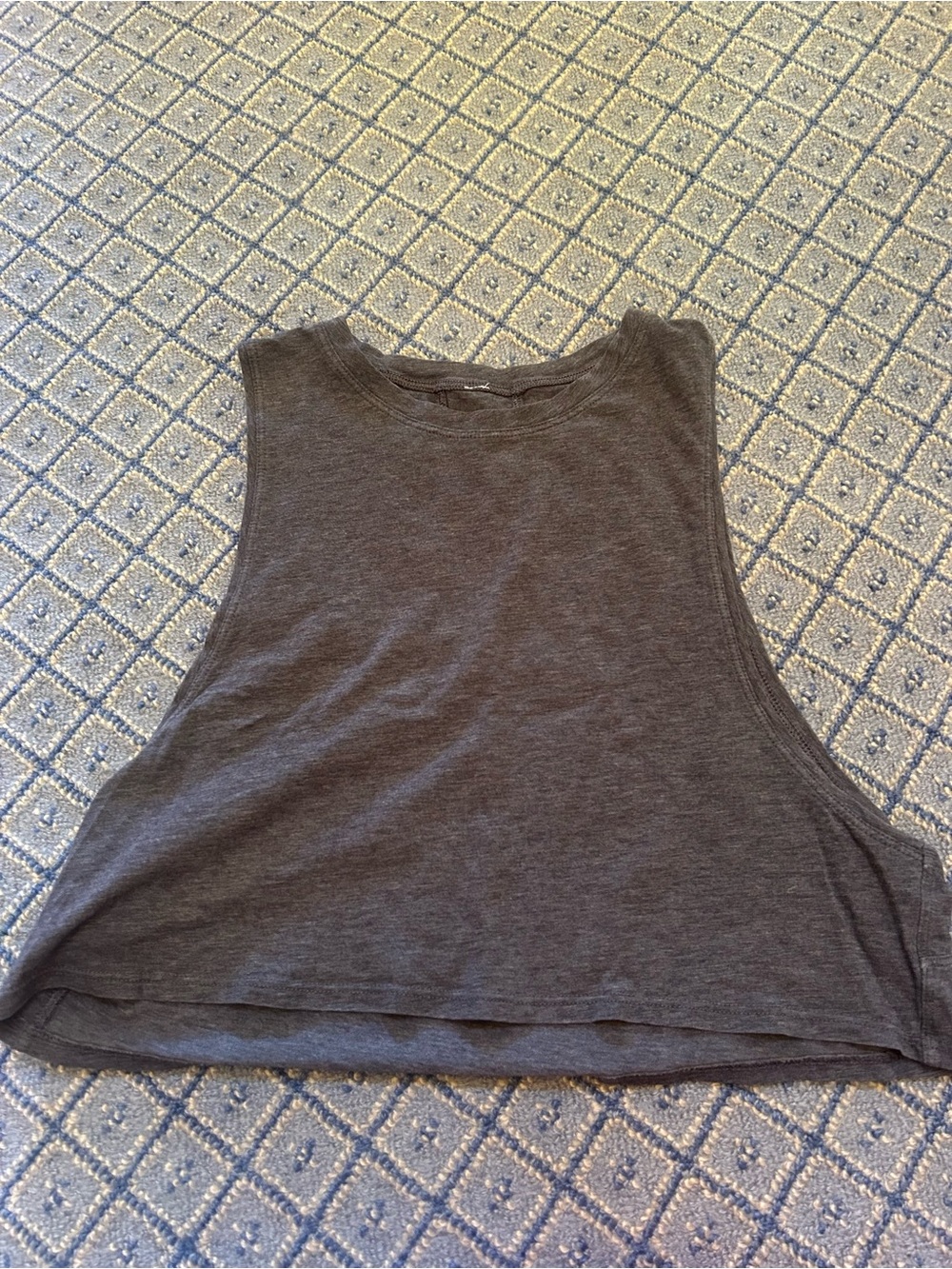 lululemon athletica Charcoal Gray Sleeveless Tank